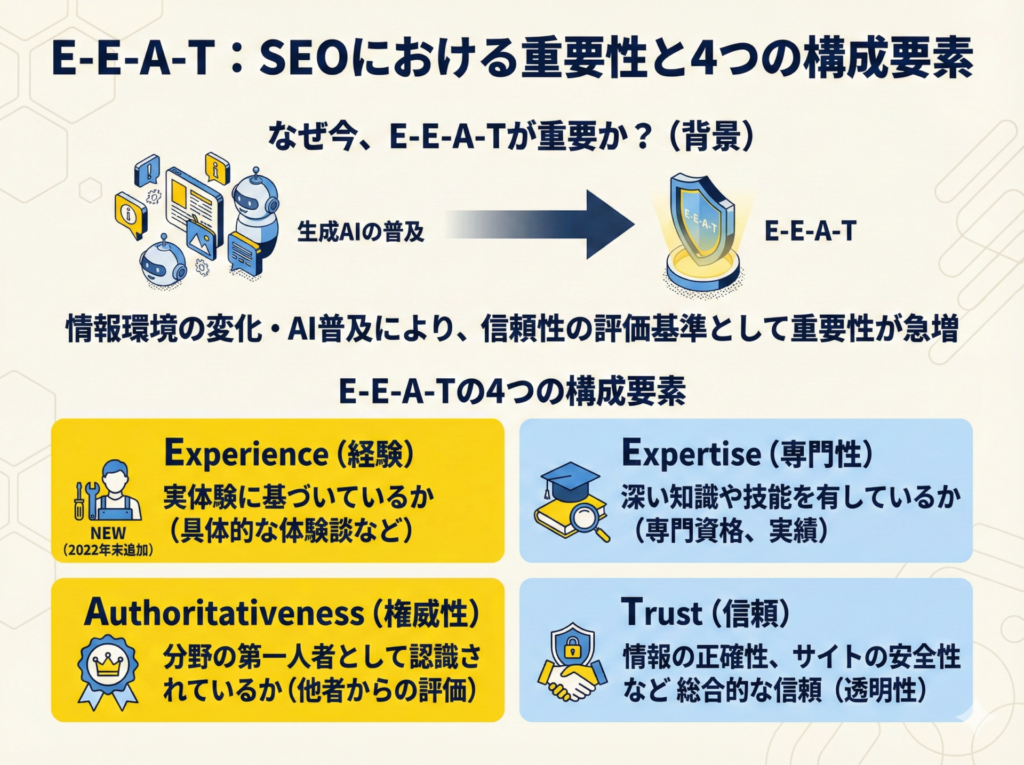 E-E-A-TがSEOにおいて重要な理由とは?