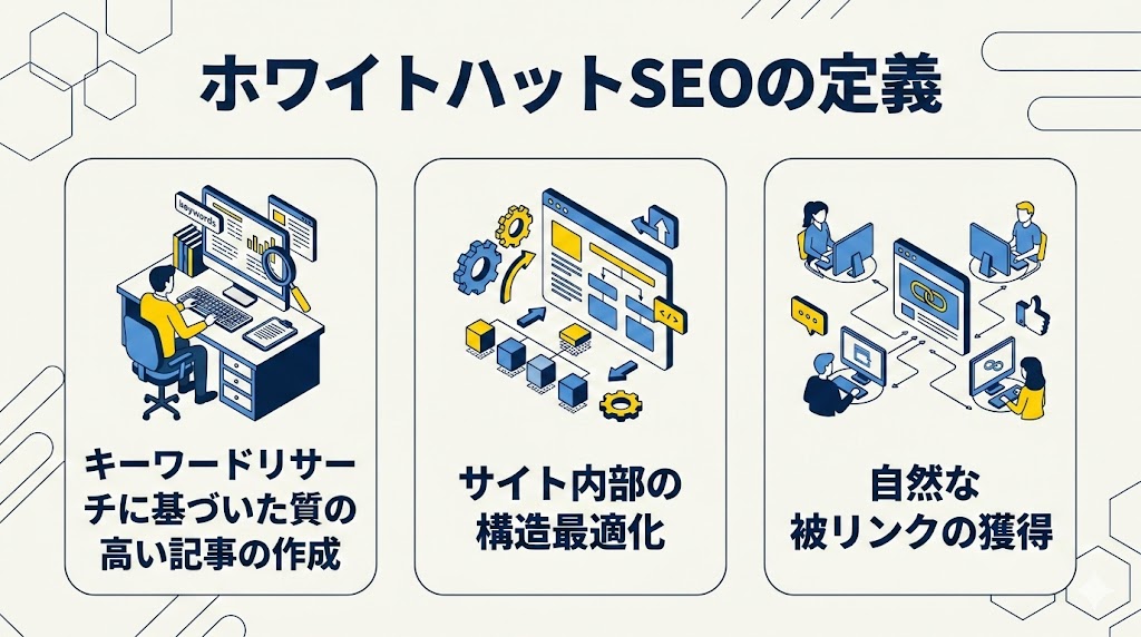 ホワイトハットSEOとは？基本の定義と重要性