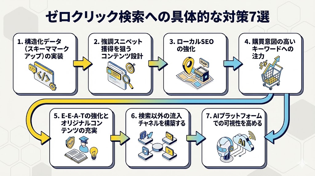 ゼロクリック検索への具体的な対策7選