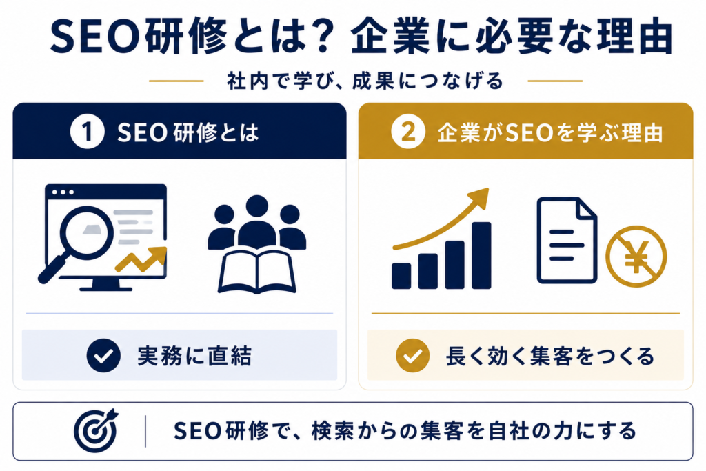 SEO研修とは何か？企業に必要な理由