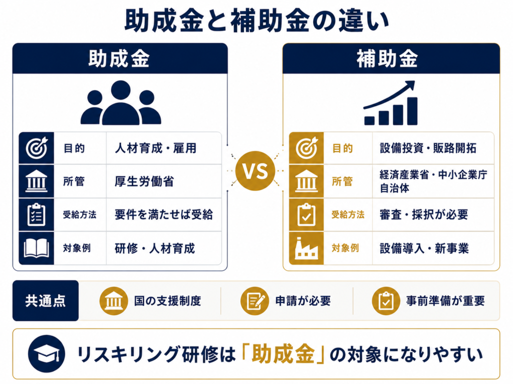 そもそも助成金・補助金とは？
