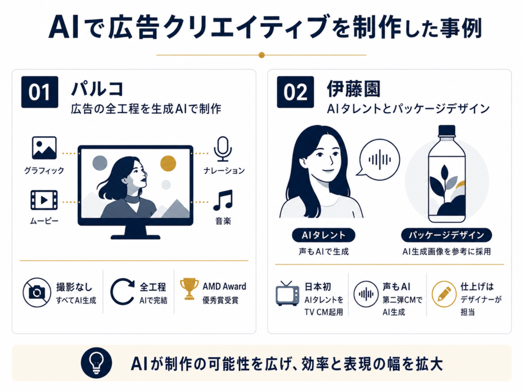AIで広告クリエイティブを制作した事例