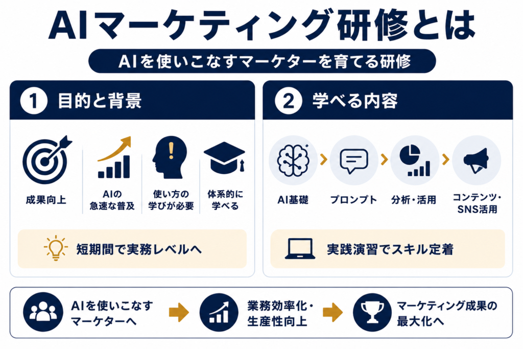 AIマーケティング研修とは