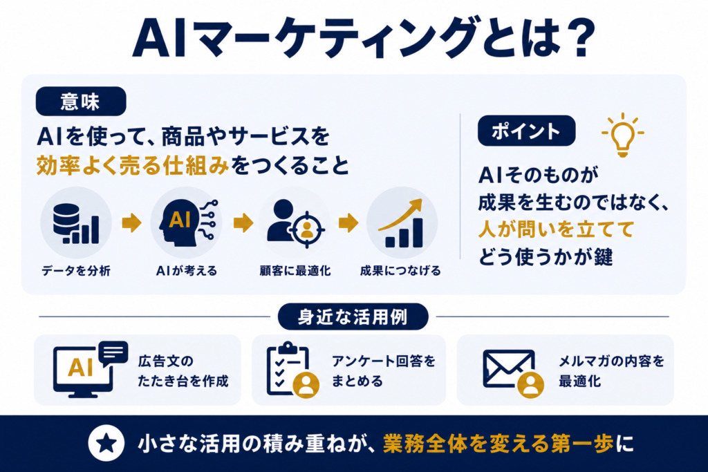 AIマーケティングとは?