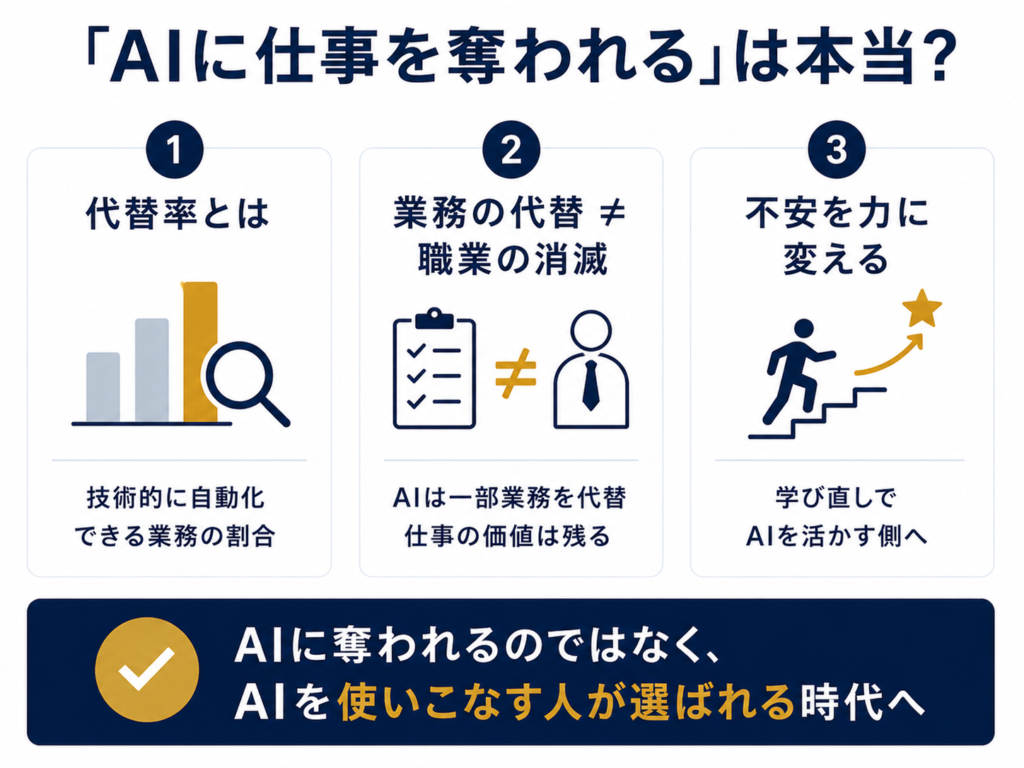 「AIに仕事を奪われる」は本当？